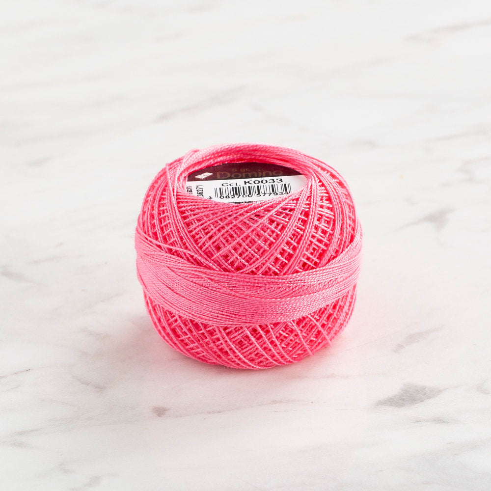 Domino Koton Perle 5gr Pembe No:12 Nakış İpliği - 4590012-K0033